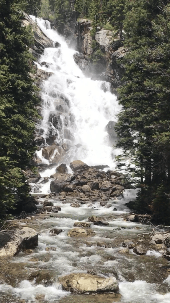 Hidden Falls, Jenny Lake, Grand Teton itinerary
