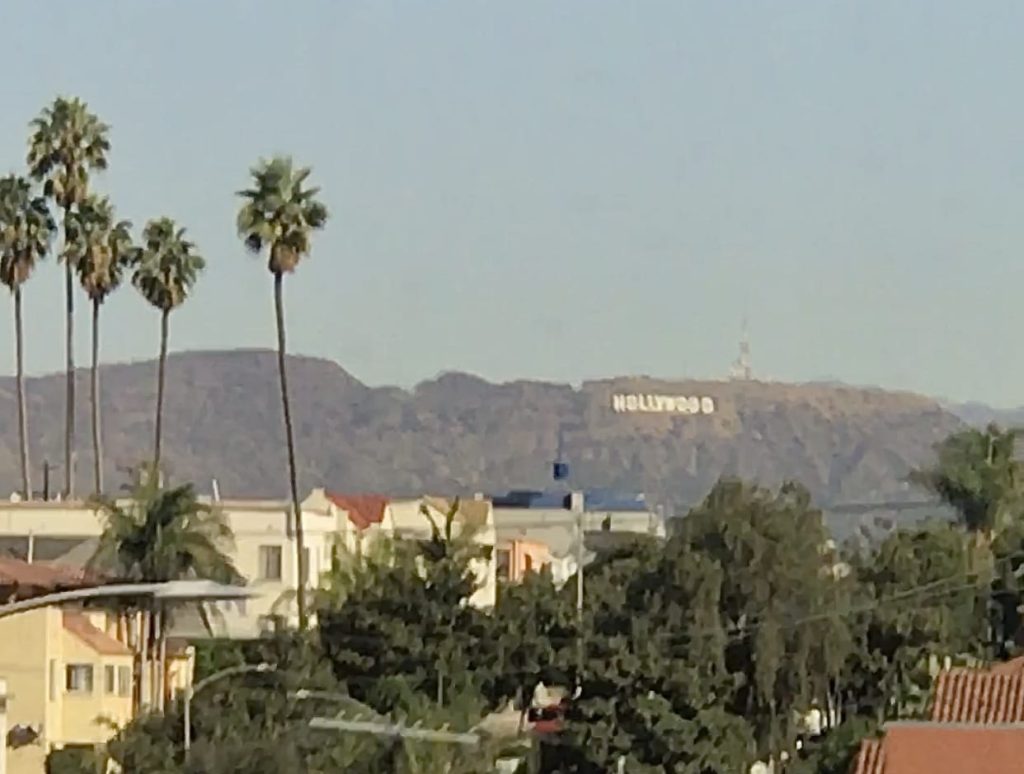Hollywood sign, LA 