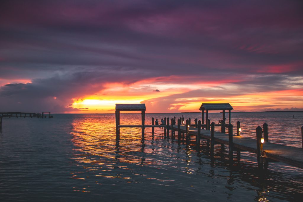 Hidden gem in Florida at sunset