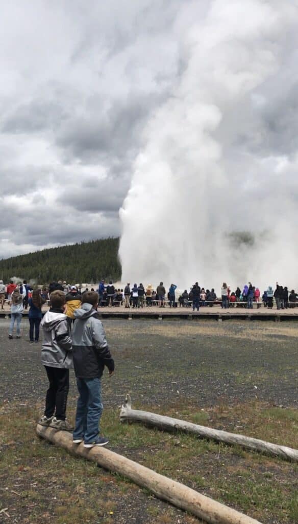 Old Faithful Geyser, Yellowstone National Park