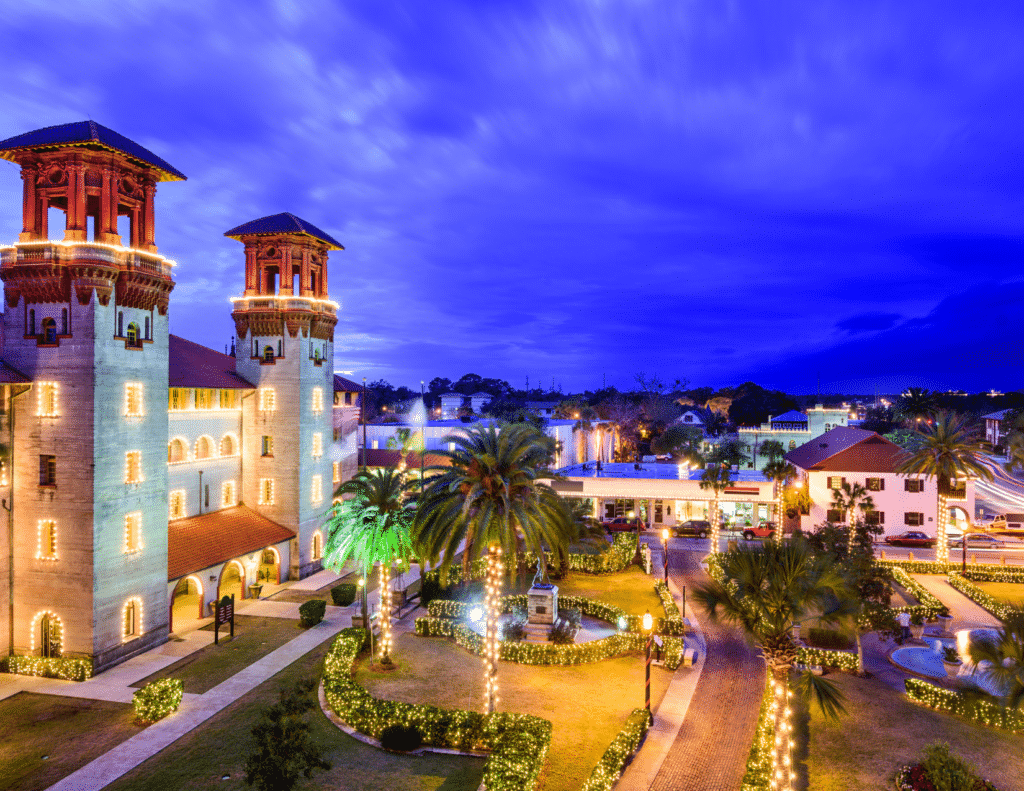 magical towns guaranteed holiday cheer, st. augustine