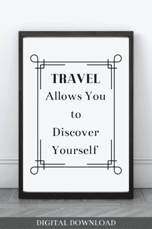 Travel Allows You to Discover Yourself