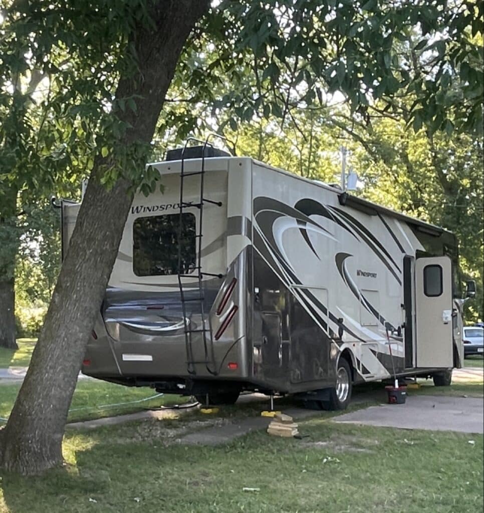 RV camping allows for great travel budget options!