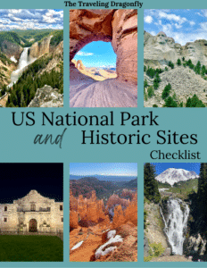 US National Park & Historic Site Checklist US National Parks and Historic Sites checklist